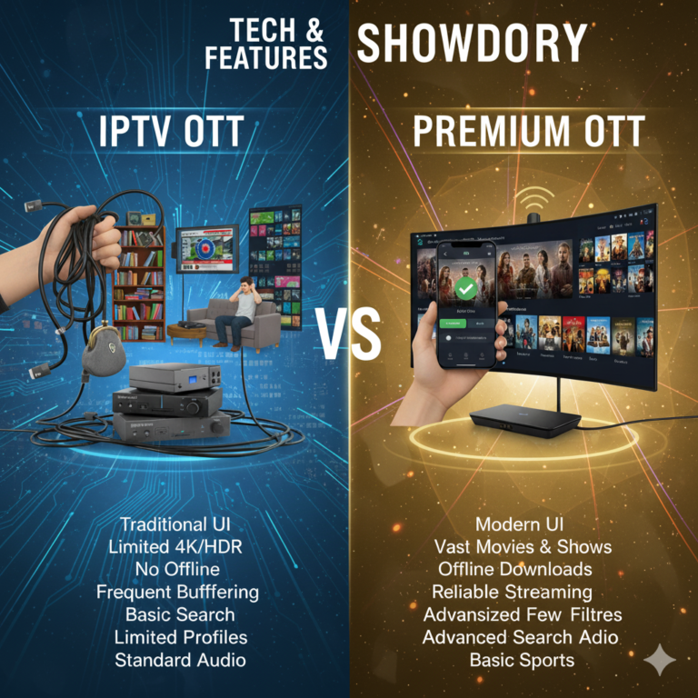 IPTV OTT vs OTT Premium